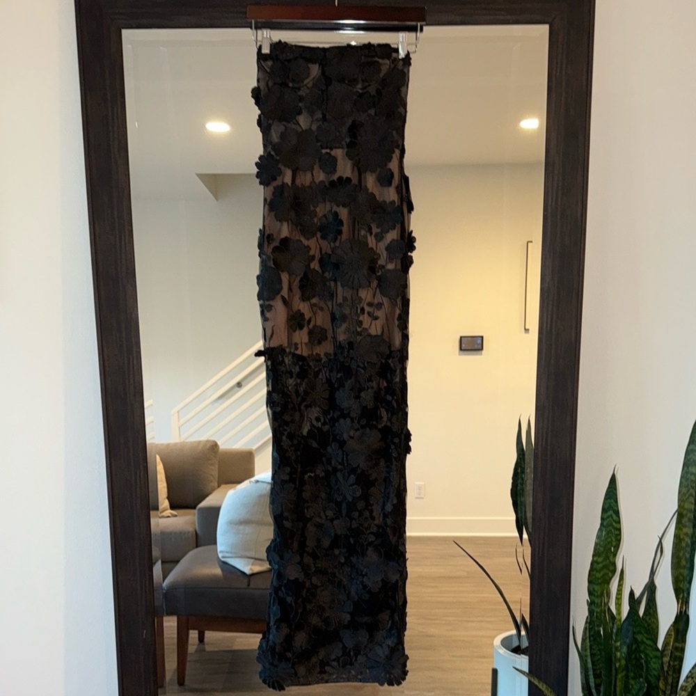 Jasmine Black Maxi Dress 🖤 worn one to glass slipper gala